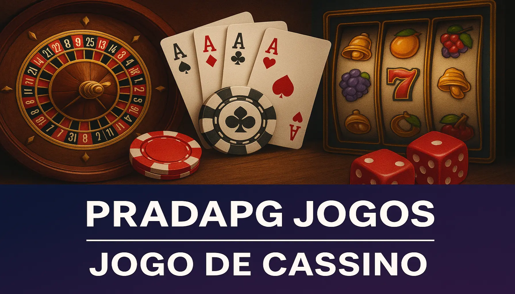 Jogos de cassino online inovadores e emocionantes na PRADAPG